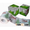 christmas printed toilet paper