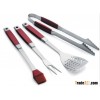 BBQ Tool Set Of 4 With Color Coating Handle