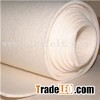 white color wool felt fabric