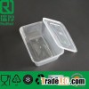 Disposable Plastic Food Container with Lid (750ml)