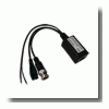Single Power Video Data (PVD) Transceiver w RJ45 Socket (M)