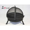 Bbq grill and fire pit