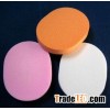 colorful face cleaning sponge puff