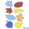 leaf shape bath cleaning foam sponge