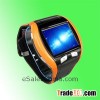 1.66 inch TFT Screen Orange / Black Wrist Watch Cell Phone -
