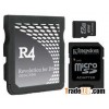 R4 DS (R4DS) with 2GB Kingston MicroSD (TF) card