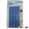 Weekly 4 compartments per day pill organizer