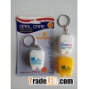 keychain tooth shape dental floss