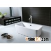 Freestanding acrylic bathtub