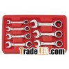 7pcs Stubby Combination Ratchet Wrench Set