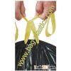 Shopping bags, die-cut handles, flexi soft loop, Handle carr