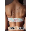 Flower tattoo sticker for body art