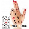 Personalized temporary skin tattoo kids tattoo sticker