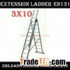 3 Section extension ladder 3X10