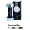 Muscular man perfume