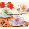 ceramic porcelain cups and saucers