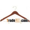 Wooden jacket hanger