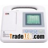 Digital three channel ecg machine