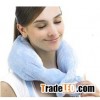 Fleecy neck massager