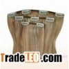 Clip in hair extensions