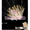 100% human remy hair --loop hair extension