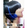 Synthetic lady wig