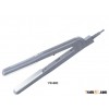100% solid ceramic hair straightener