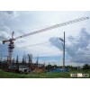 self rising QTZ125 tower crane