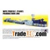 WPC profile/panel extrusion line