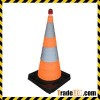 rubber collpsible foldable traffic barrier