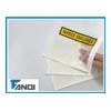 Pressure sensitive packing slip envelope