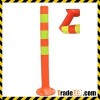 bright color plastic street barrier