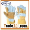 cow split working gloves