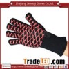 Seeway Aramid Heated Gloves Cotton Silicon Barbeque Gloves