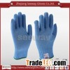 Seeway PE with fiber glass knitted anti cut butchery gloves