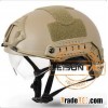 Tactical Helmet with Glasses