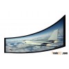 Curved Fixed Frame Screen