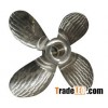 4-blade marine outboard propeller