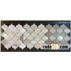 White marble mosaic pattern for walling