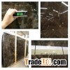 Cheap Chinese dark emperador quarry owner marble slab and ti