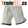 10.5" White Cowhide Driving Gloves