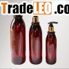 500ml Plastic Bottles , slopping round PET bottles