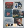 Absorbent paper coasters