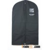 Black PEVA  garment bag, suit cover