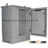 SK-76105 18U 19 inch rack waterproof outdoor telecom cabinet