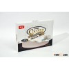 Offset paper box with window