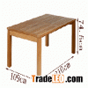 wooden dining table