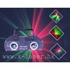 200mw double head red+green laser light