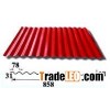 Alloy corrugated roofing sheet