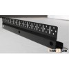 1U Brush Panel with back cabling panel